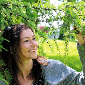 BaBlü® Praxis Breitenbrunn am Neusiedlersee - Sandra Hafner in der Natur