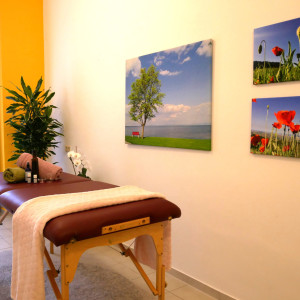 Lisa Zeilbauer BaBlü®️Praxis Aromastreichungen Behandlungsraum Lisa Zeilbauer Graz